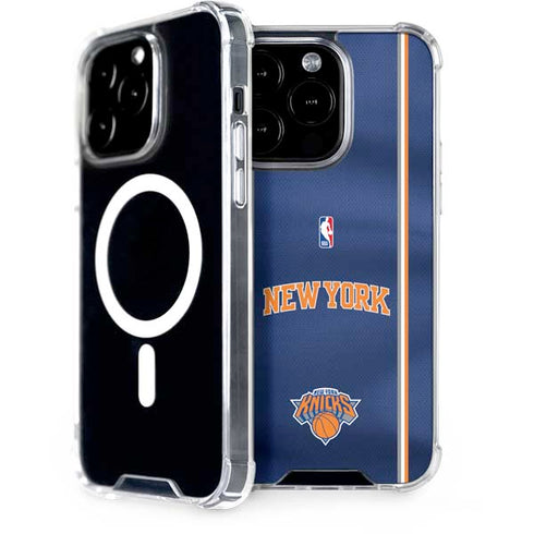 NBA New York Knicks Jersey iPhone 15 Pro MagSafe Case